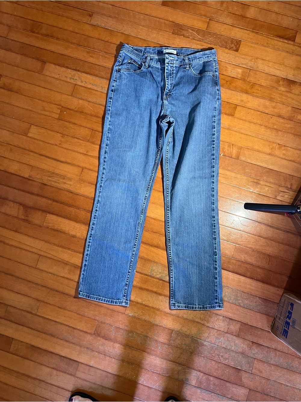 Lee Riders - 14L Classic Blue Women’s Straight-Leg Jeans